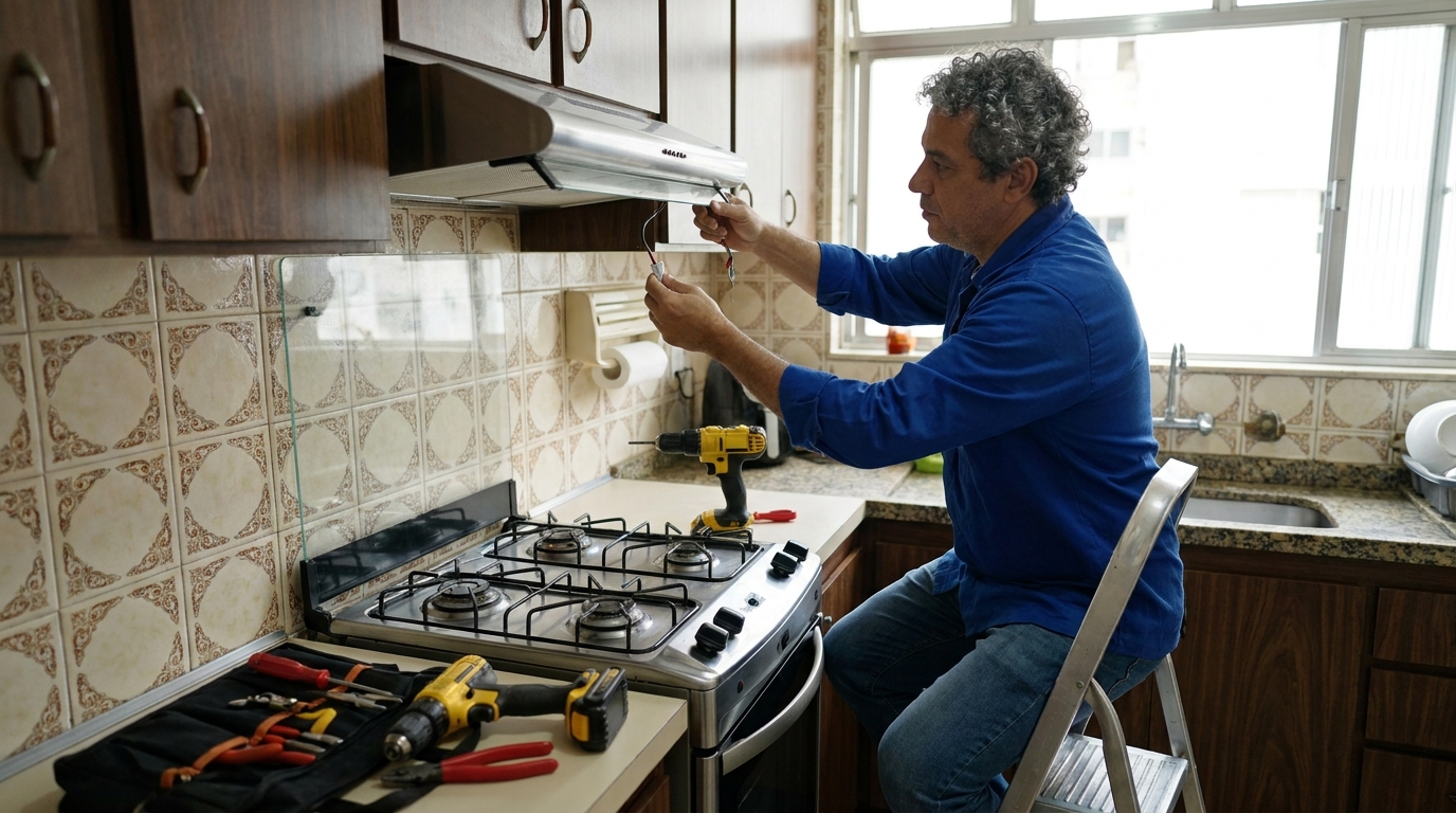 Instalação de Coifa em Gravataí‑RS