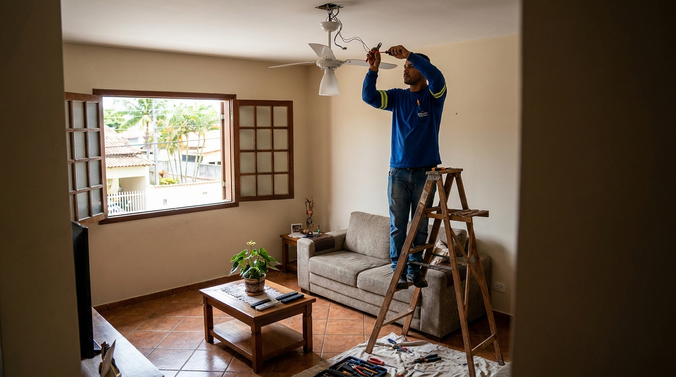 Reforço de Suporte no Teto em Gravataí‑RS