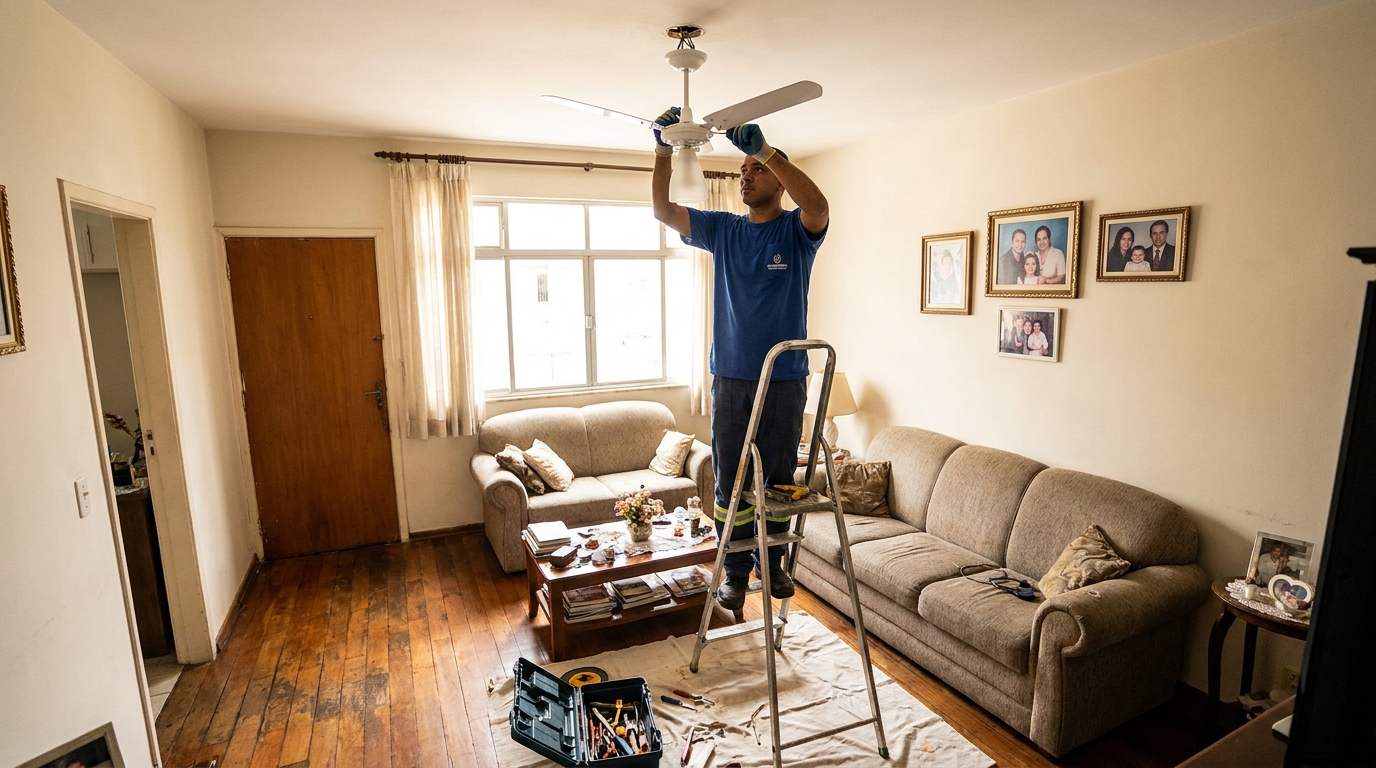 Substituição de Ventilador em Gravataí‑RS